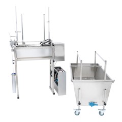 Layens Uncapping Machine with Steam-Heated Knives Uncapping machines