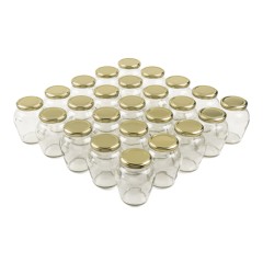 Orcio glass jar 370 TO63 - Packs of 25 units HONEY PACKAGING