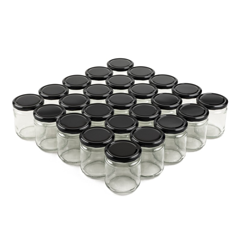 0.5kg Crystal Jar V370 TO77 - Packs of 25 units Honey Crystal Jars