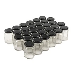 Vaso Esagonale in Vetro da 288 ml TO63 - Confezioni da 30 unità