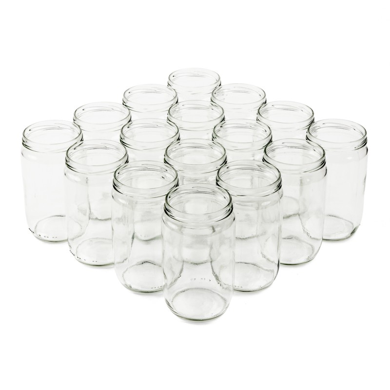 Pot en verre N720 Normalisse TO82 - Packs de 16 unités Pots en verre pour miel