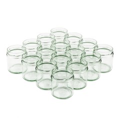 Tarro 410ml boca alta TO82 Deep - Pack 16 ud. Tarros de cristal para miel