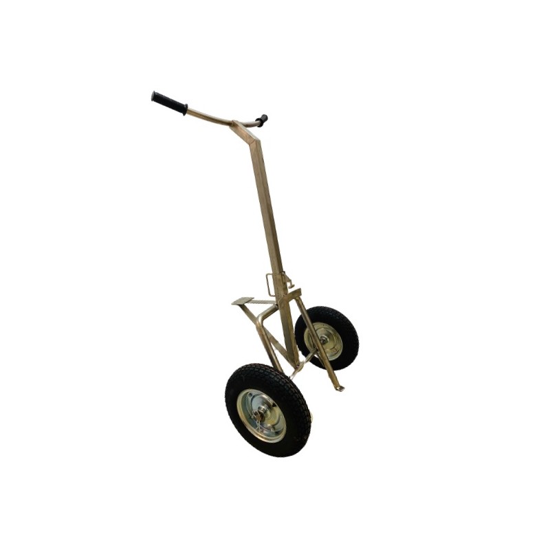 Carro inox porta bidões inox premium Legroc