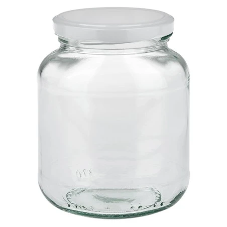 Pote de Vidro Oval BOV 370 - Pack com 20 un.