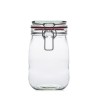 Frasco de vidro 1140 ml com tampa hermética