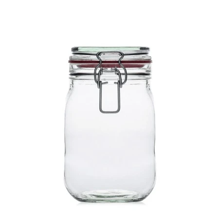 Glasbehälter 1140 ml mit luftdichtem Verschluss - 16 Stück verkauft