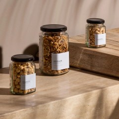 Vaso Esagonale in Vetro da 288 ml TO63 - Confezioni da 30 unità