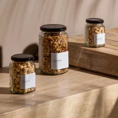 Vaso Esagonale in Vetro da 288 ml TO63 - Confezioni da 30 unità