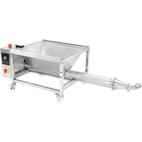 Screw conveyor for cappings (auger system) Cappings Handling