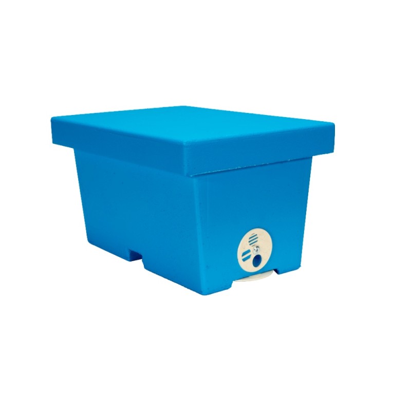 Núcleo de fecundación de reinas en poliestireno azul (4 mini cuadros) Nucleos de fecundación Núcleo de fecundación de reinas en poliestireno azul (4 mini cuadros) Nucleos de fecundación