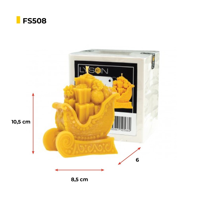 Stampo in silicone – Slitta con regali