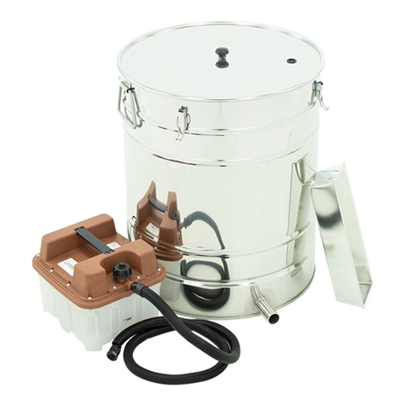 Chaudière à cire ronde 100 L pour générateur de vapeur Cérificateurs et chaudières