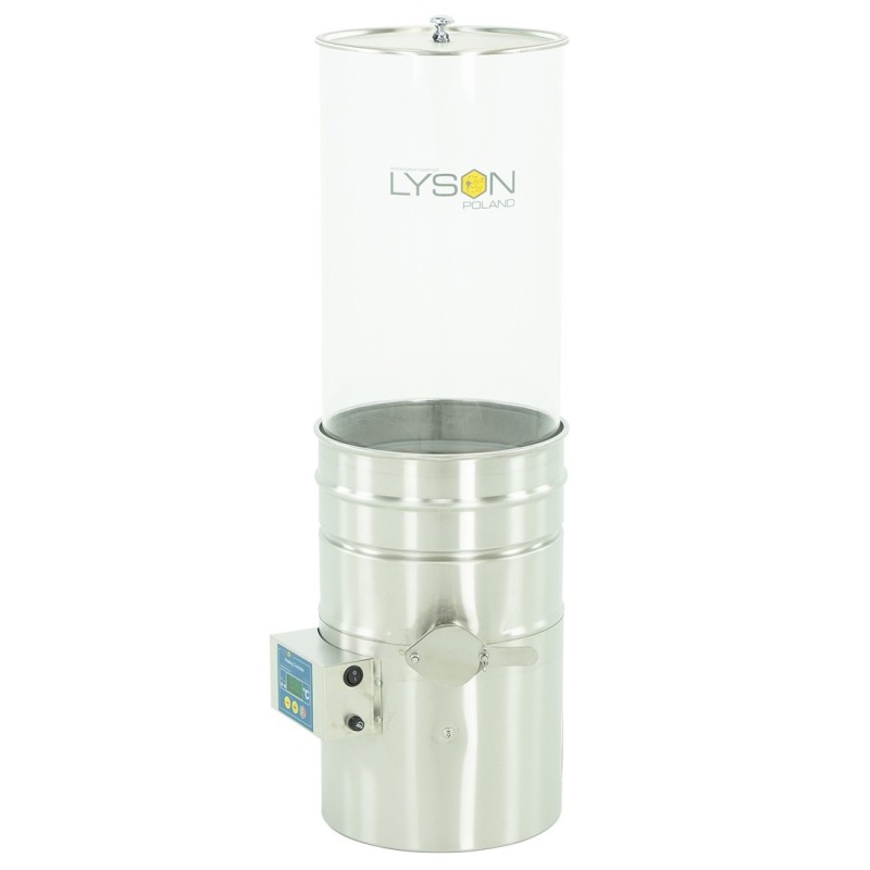 Bidão transparente com fundo aquecido 40kg