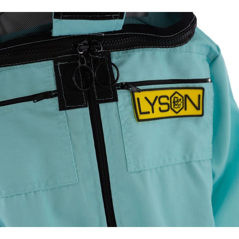 Kids Beekeeping Overall LYSON Turquoise Beekeeper suits for children
