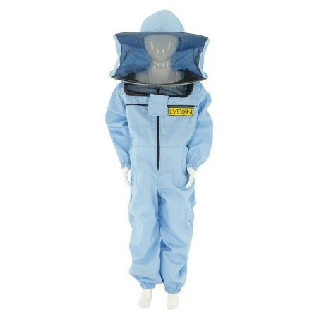 Kids Beekeeping Overall Sky Blue LYSON Beekeeper suits for children
