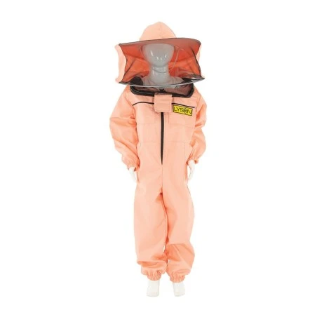 Kids overall with hat – Salmon LYSON Beekeeper suits for children