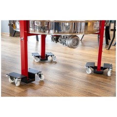 Set de roulettes pour extracteurs et matériel de miellerie (3 pcs) Accessoires pour extracteurs