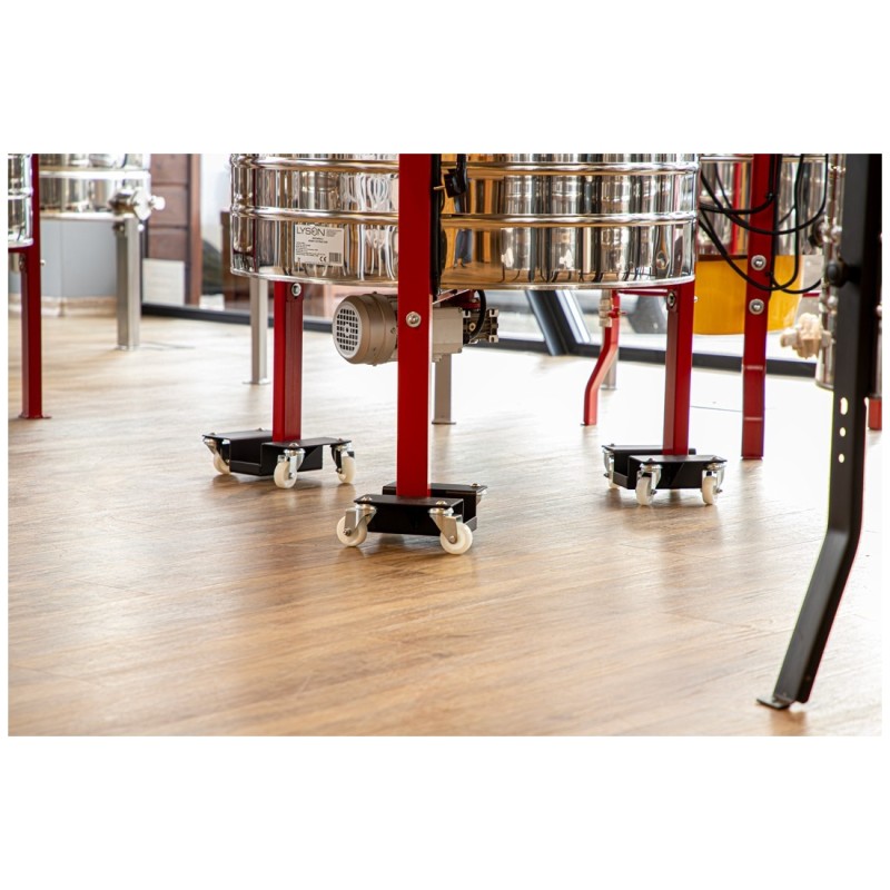 Set de roulettes pour extracteurs et matériel de miellerie (3 pcs) Accessoires pour extracteurs