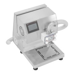 Honey filling machine with integrated scale and gear pump Lyson Premium Honey filling machines