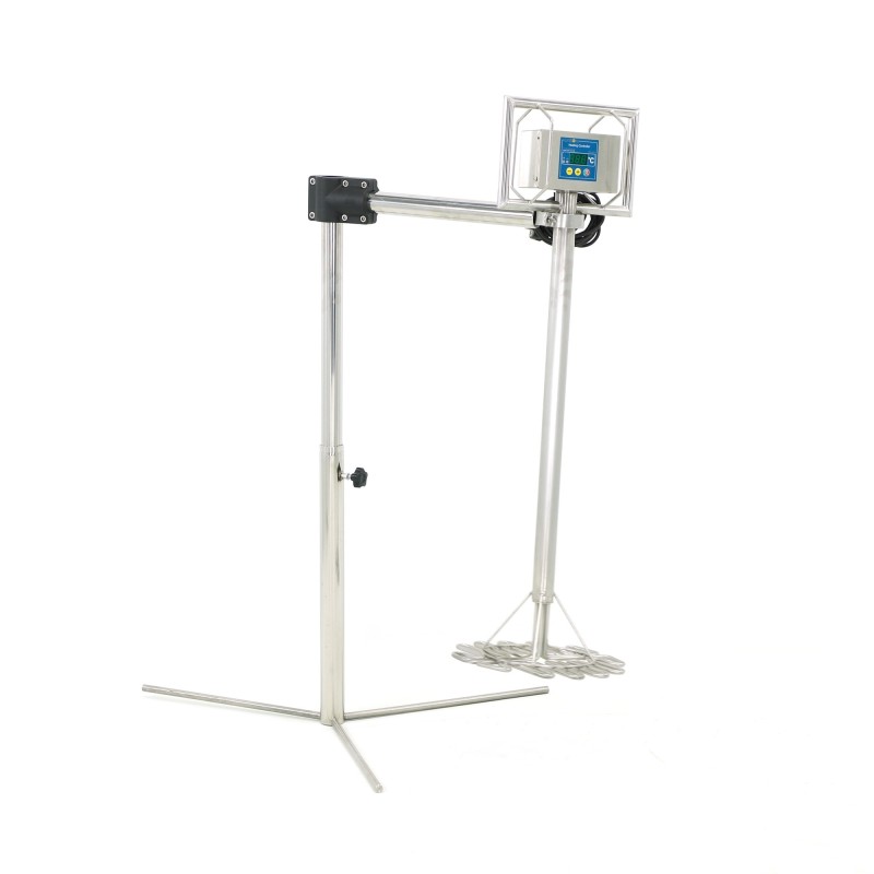 Soporte para resistencia de inmersión (Ø250–480 mm) – LYSON Resistencias y cámaras calientes