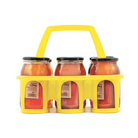 Panier de transport pour 6 pots de miel Cartons et emballage