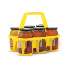 Cestello per 6 vasetti di miele