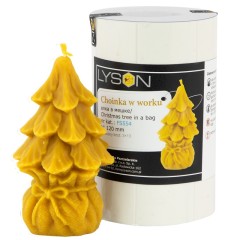 Christmas tree in a bag Candle moulds