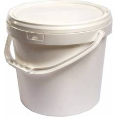 Eimer aus Plastik (weiss)18 Liter