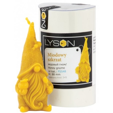 Candle Mold - Gnome with Honey Jar Candle moulds