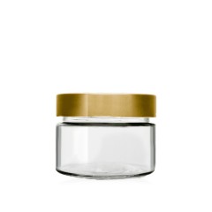 50 Capsule Twist-Off T43 Oro Per Vasetti Miele – Bocca 43 Mm