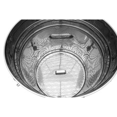 Sceratrice con base decantatrice in acciaio inox da 100 L + generatore di vapore