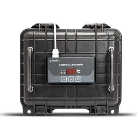 Portable Queen Incubator 12V – 45 Cells with Digital Temperature Control Queen Cell Incubators