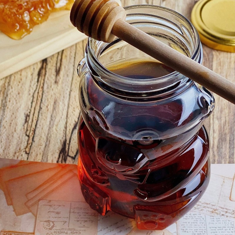 Bear Jar 285 ml DTO-58 - Pack 20 u. Honey Crystal Jars