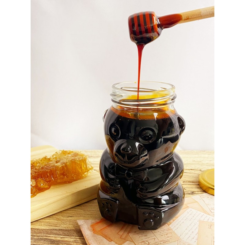 Bear Jar 285 ml DTO-58 - Pack 20 u. Honey Crystal Jars