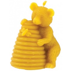 Candle Molds – Bear with Beehive Candle moulds