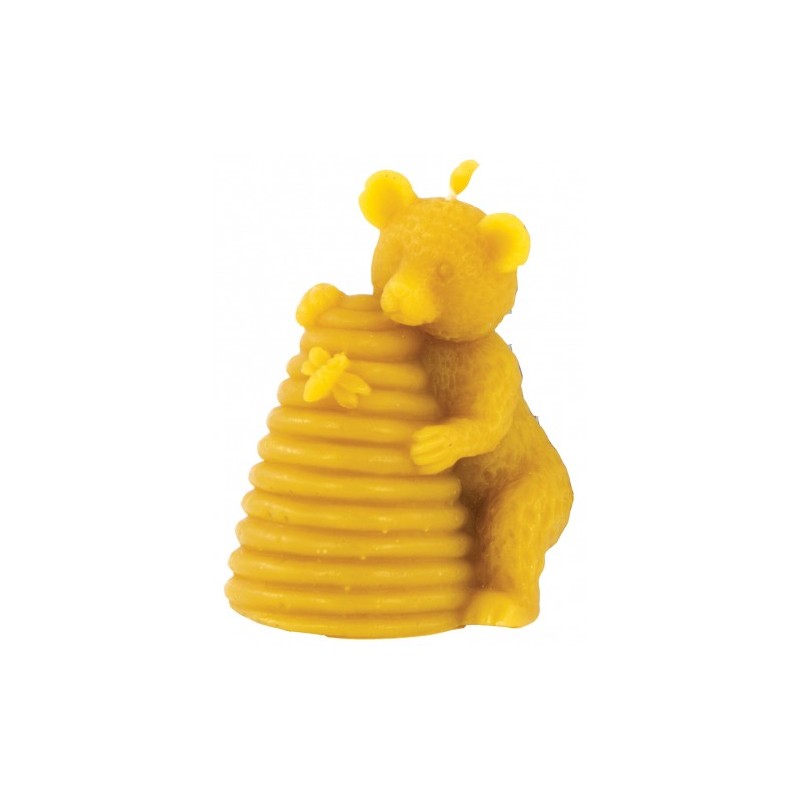 Moldes para Velas – Urso com Colmeia