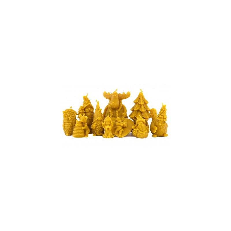 Moldes para Velas – Urso com Colmeia