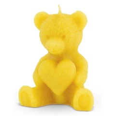 Stampo per candele - Orsetto con cuore