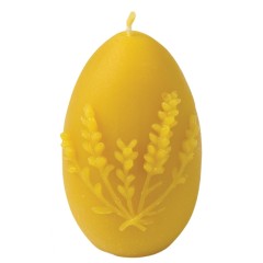 Candle Mold - Egg with Lavender