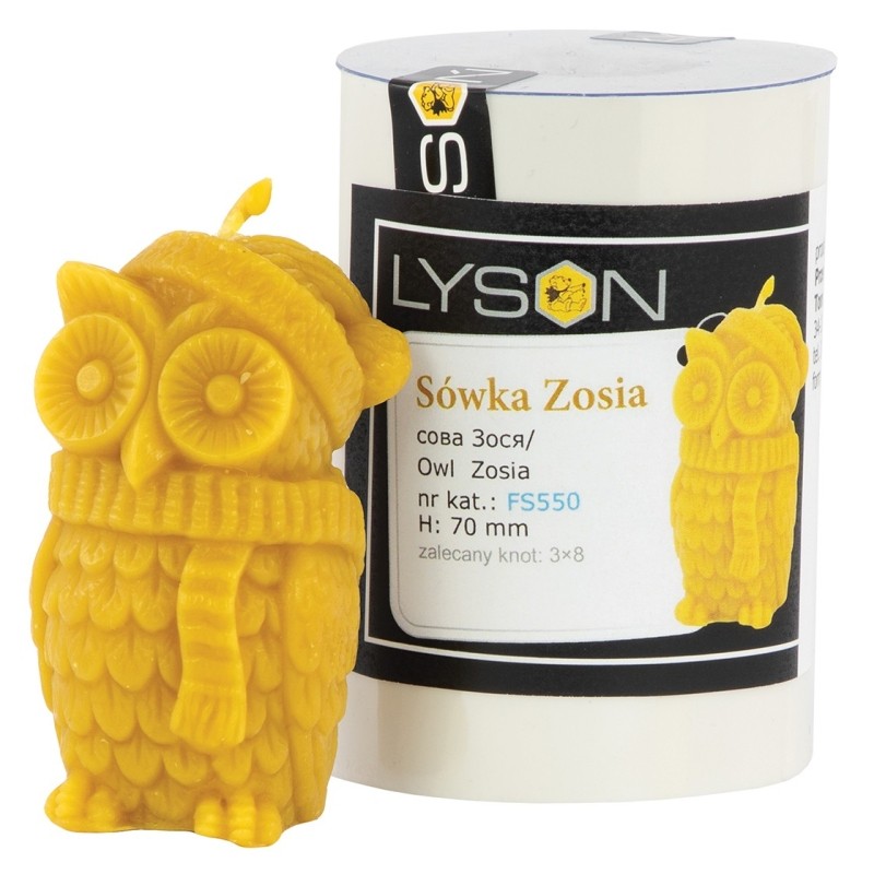 Candle Mold - Little Owl (Sofia)