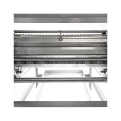 Automatische Entdeckelungsmaschine mit Zuführung und beheizten Messern PREMIUM-LINIE (400V)