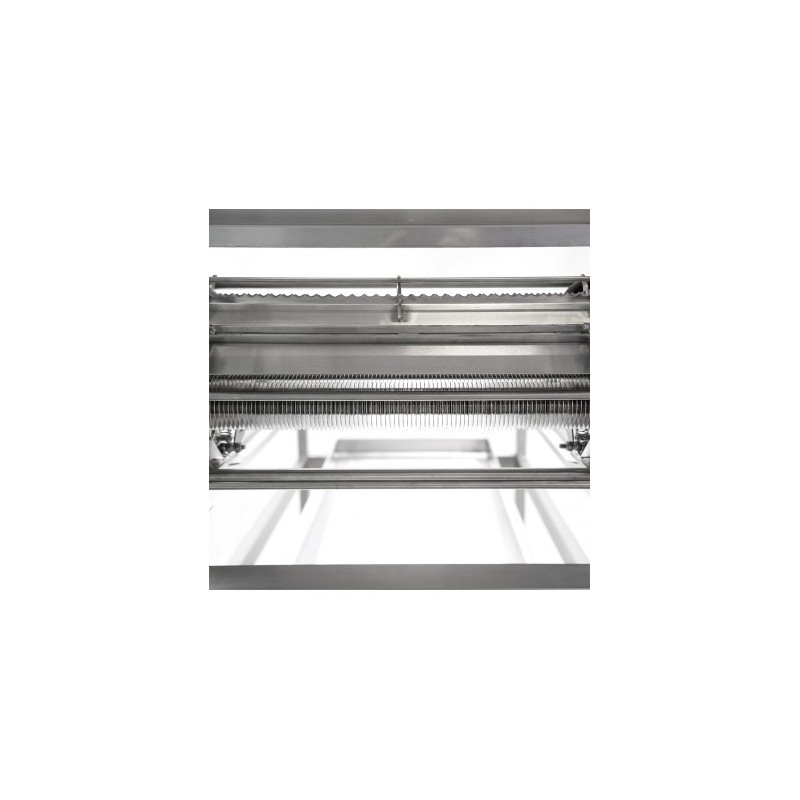 Automatic uncapping machine with feeder and heated knives PREMIUM (400V) Uncapping machines