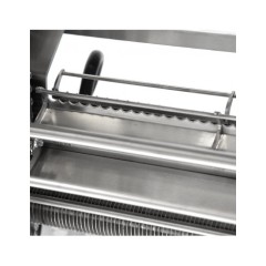 Automatische Entdeckelungsmaschine mit Zuführung und beheizten Messern PREMIUM-LINIE (400V)