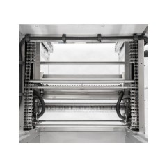 Automatische Entdeckelungsmaschine mit Zuführung und beheizten Messern PREMIUM-LINIE (400V)