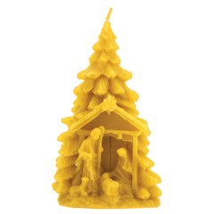Candle mold - Christmas tree with niche