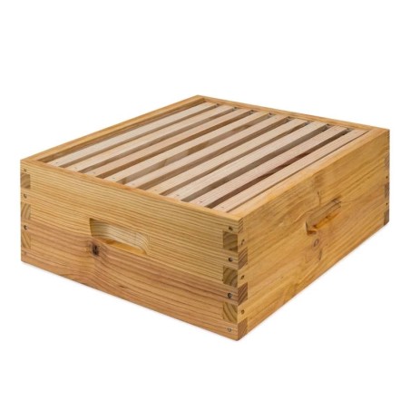 8-frame medium super for fixed hives (Dadant US / Langstroth) Langstroth Beehives
