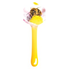 Self-adhesive lid seal – “Bee and honey drop” (Pack of 100 pcs) Packaging
