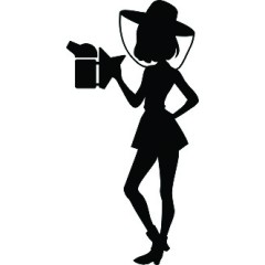 Black Beekeeper Woman Sticker Bee signs