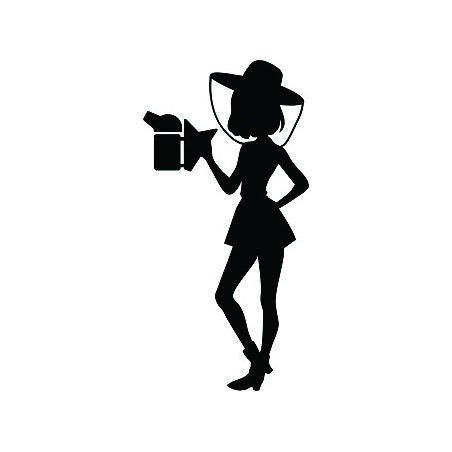 Black Beekeeper Woman Sticker Bee signs