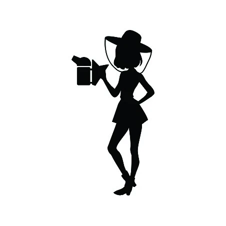 Black Beekeeper Woman Sticker Bee signs